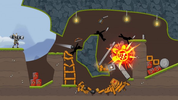 Versi Seluler Game Pertempuran Liga Stickman