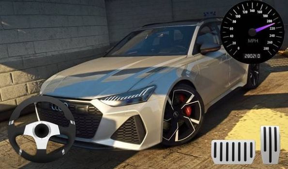 Jeu de simulation Audi RS6 version chinoise