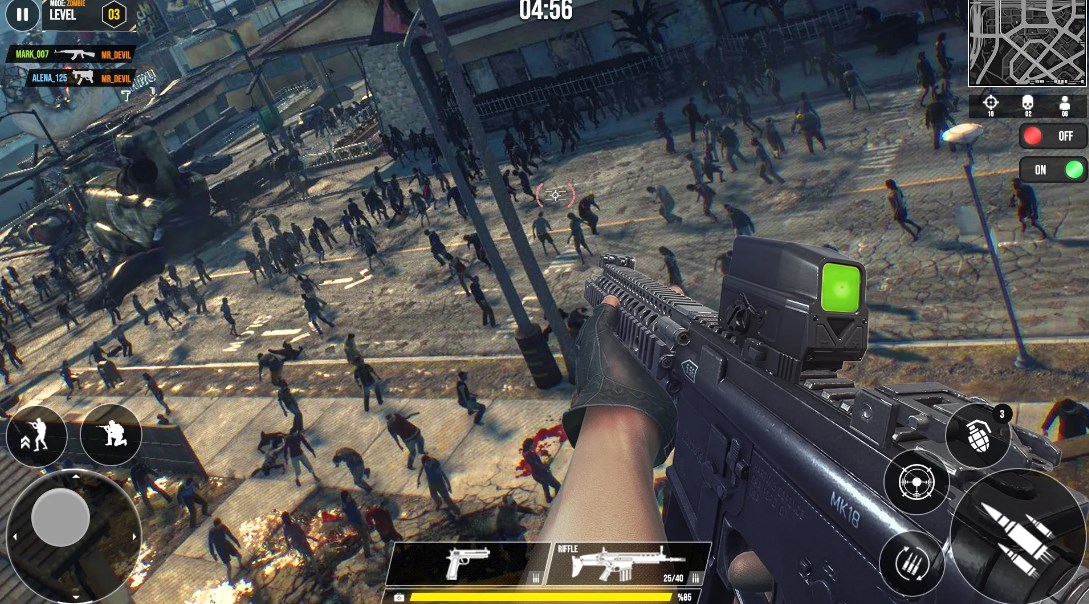 Versi Seluler Game 3D Zombie Mati Bertahan Hidup