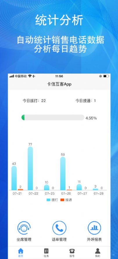 卡信互客安卓系统app