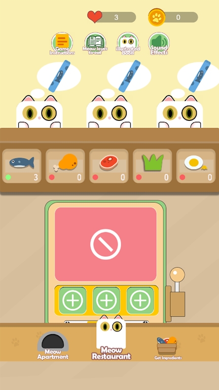 Cat's snack shop game Chinese version