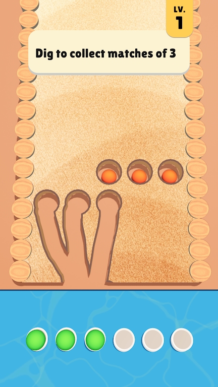 Sand Ball Matching Game