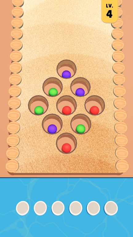 Sand Ball Matching Game