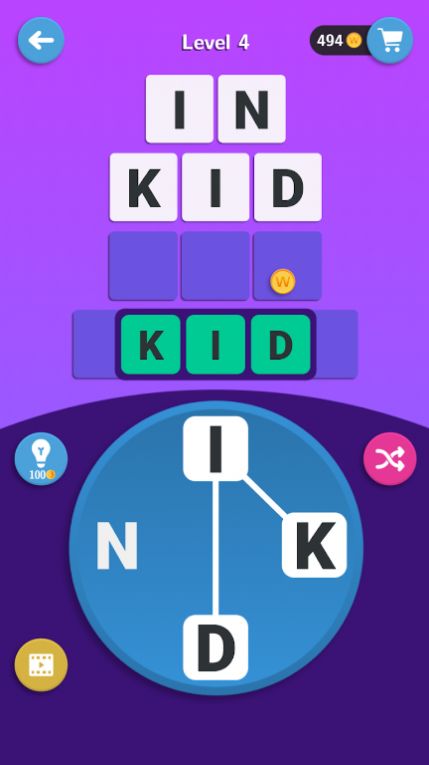 Word Flip Word Game Puzzle mobile version free