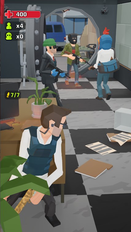 Crime City Bank Robbery Mobile Game