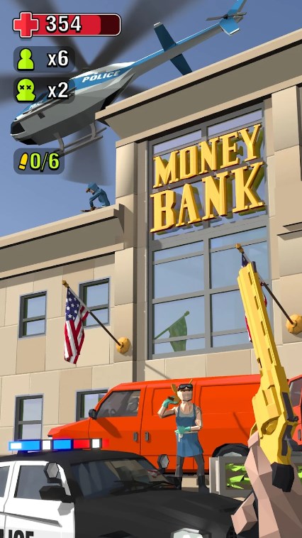 Crime City Bank Robbery Mobile Game