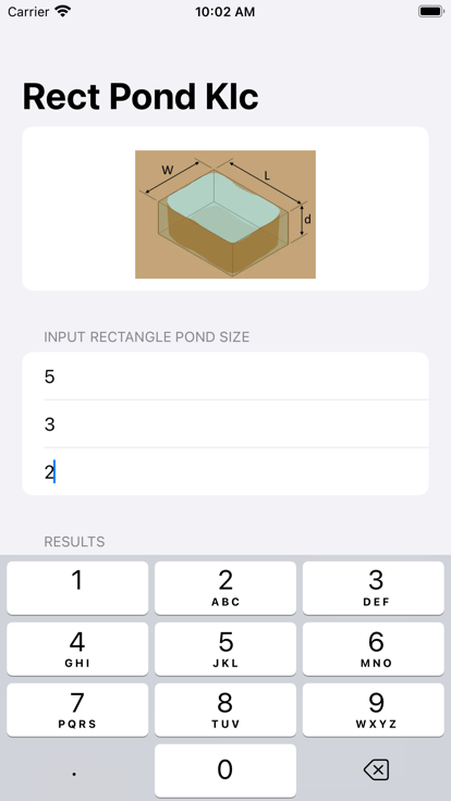 CAL4 Rectangular Lake计算软件安卓版