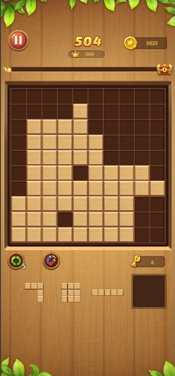 Wood Block Puzzle Eliminate Deluxe Tetris