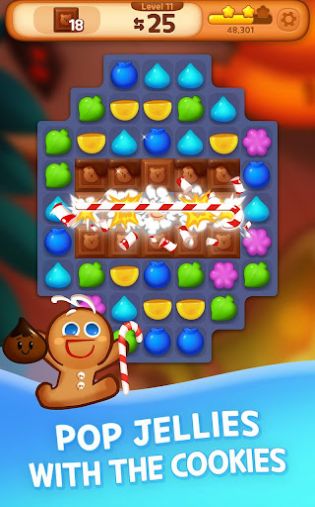 Cookie Run Puzzle World versão móvel