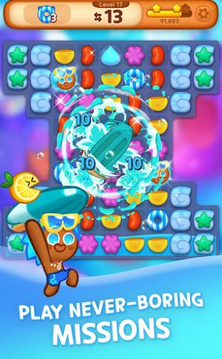 Cookie Run Puzzle World versão móvel