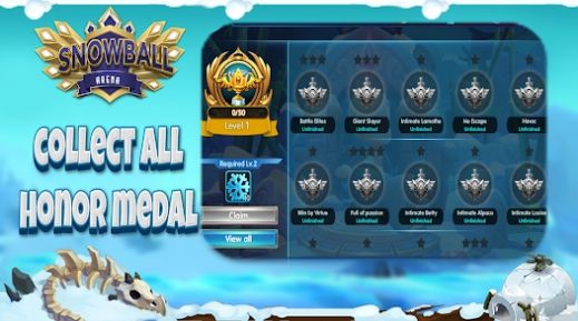 Game Perang Melempar Bola Salju Asli