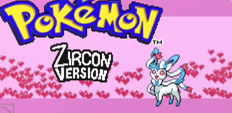 Pokémon Zircon GBA version chinoise version mobile