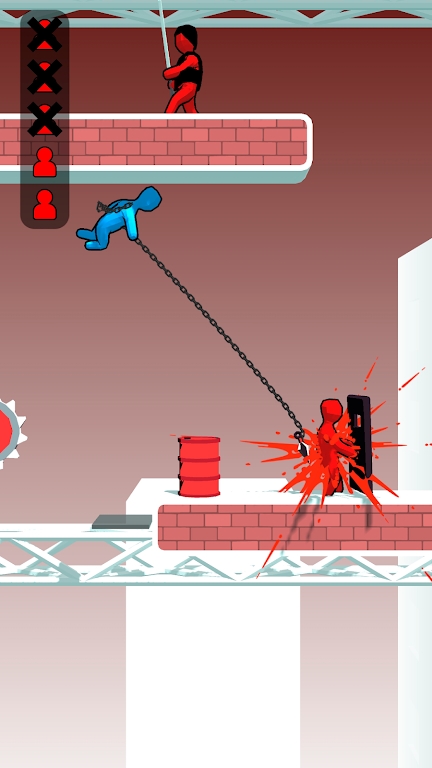 Versión móvil del juego Stickman Swing Master