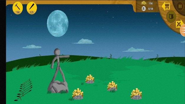 Juego móvil de lucha Stickman