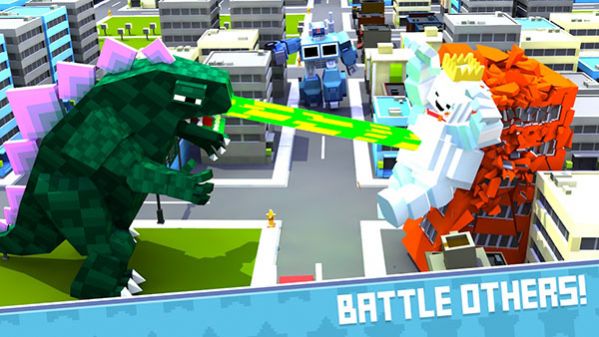 Hancurkan City Monster Battle versi seluler bebas iklan