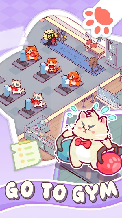 猫咪健身房（Kitty Gym Idle Cat Games）