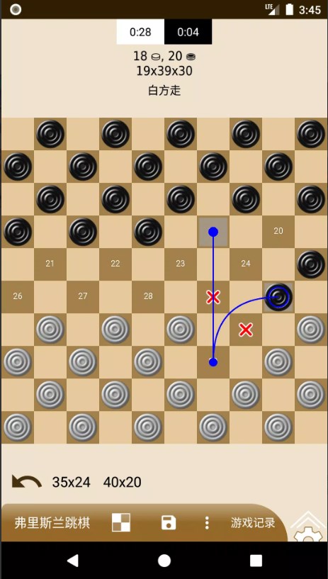 Checkers and chess