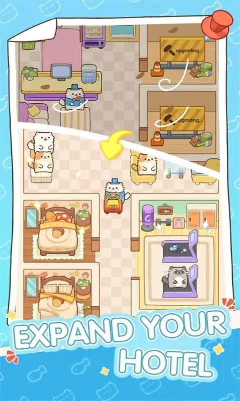 Mini Cat Hotel Game