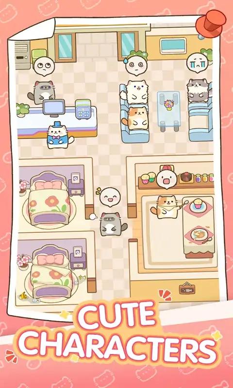 Mini Cat Hotel Game