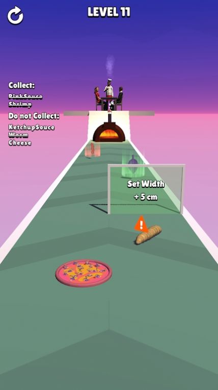 Make the ultimate pizza run mobile version