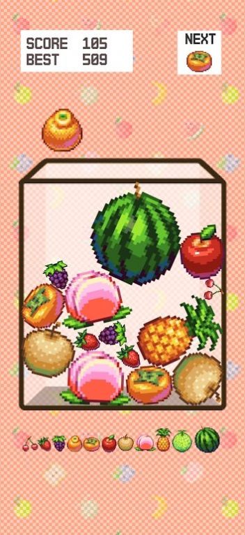 La dernière version de Fruit Shop Fusion Puzzle est sans publicité