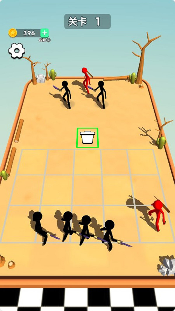 Stickman Merge Battle Versión móvil