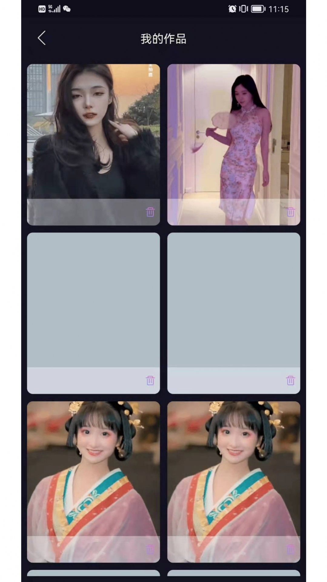 Face changing video and dress up app