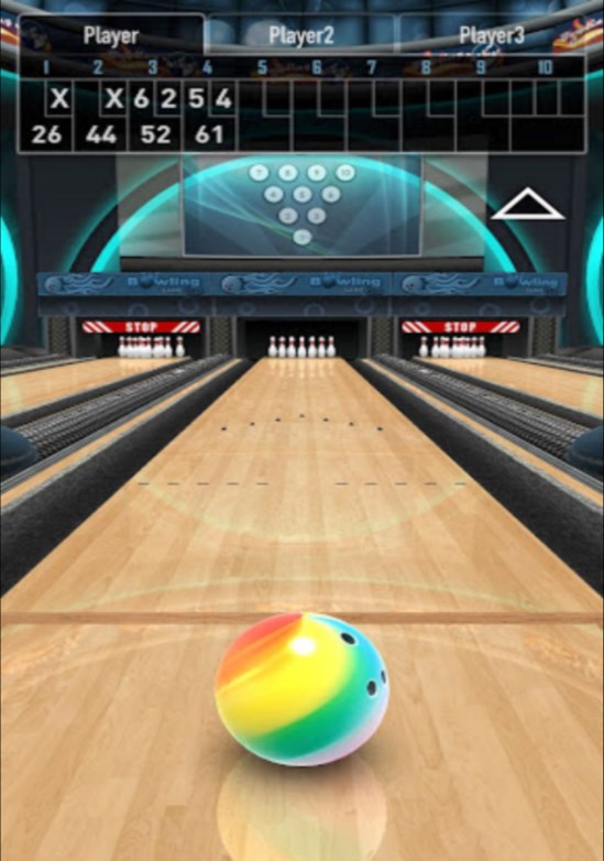 Simulated Bowling Battlefield Game