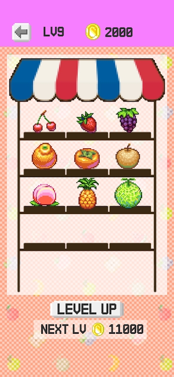 Simulation fruit shop game mobile version