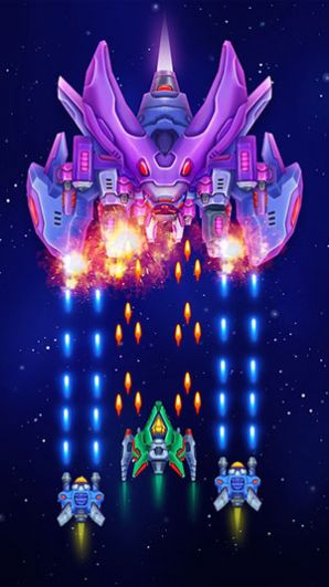 Versão móvel do jogo Space Galaxy