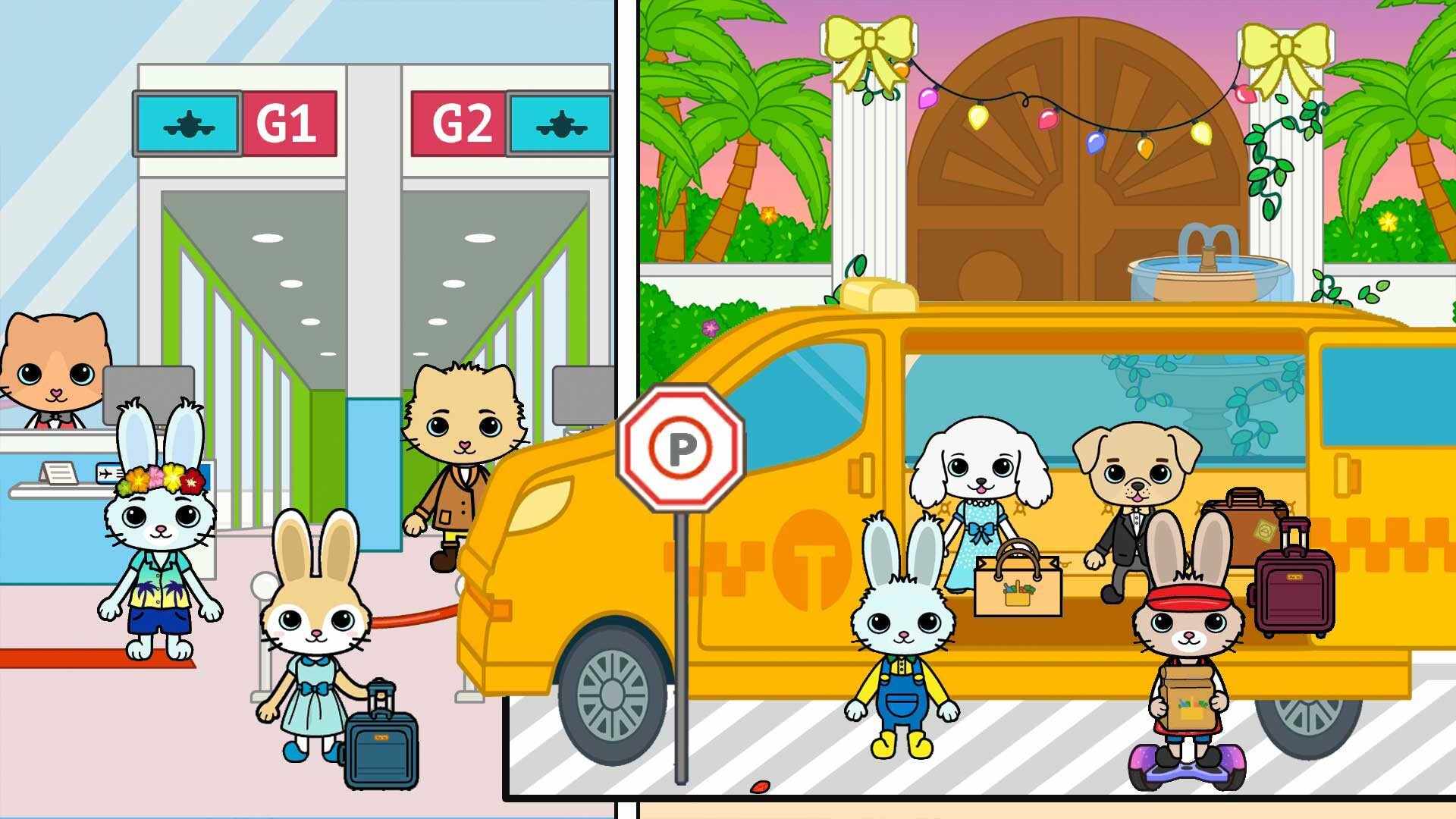 Toca Mini Town Life Mobile Version