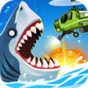 Shark Dash Hunting Mobile Version