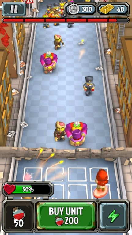 Zombie Rush Tower Defense Version Mobile