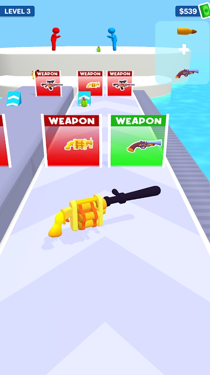 Make your weapon mobile version