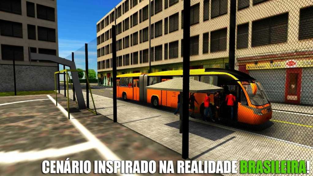 Version mobile du jeu BusBrasil Simulador