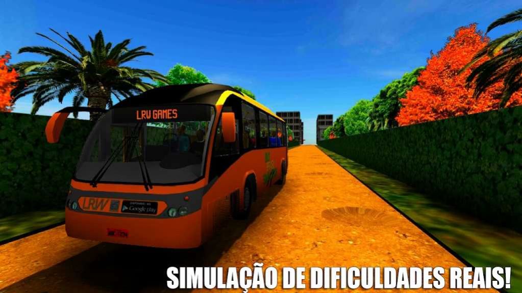 Version mobile du jeu BusBrasil Simulador