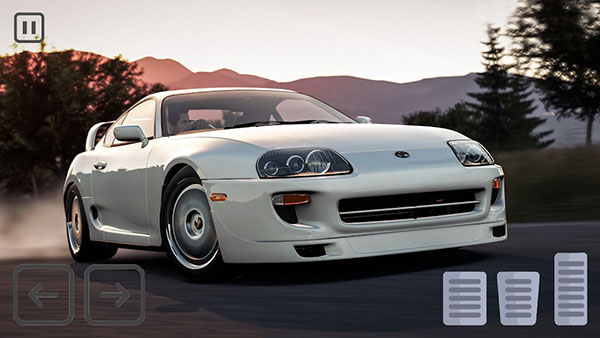 เวอร์ชั่นมือถือ Toyota Supra Drift Simulator