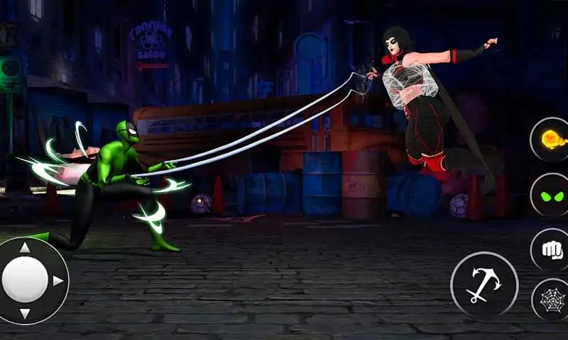 Versión móvil de Spider Street Fighter