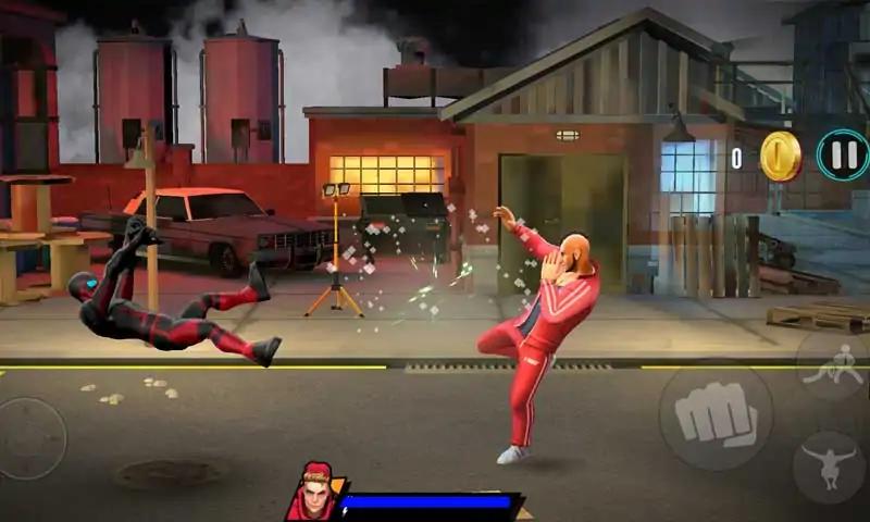 Versión móvil de Spider Street Fighter