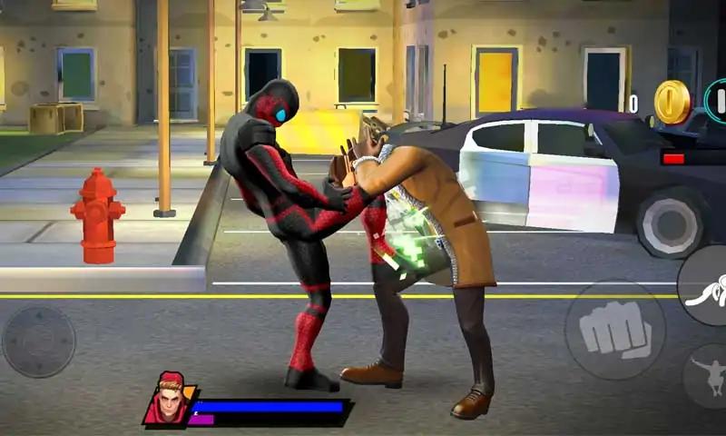 Versión móvil de Spider Street Fighter