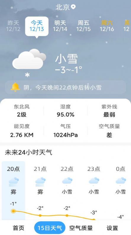 天气预报晴软件免费