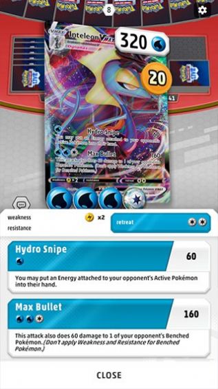 Offizielle Version von Pokémon TCG