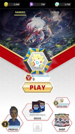 Offizielle Version von Pokémon TCG