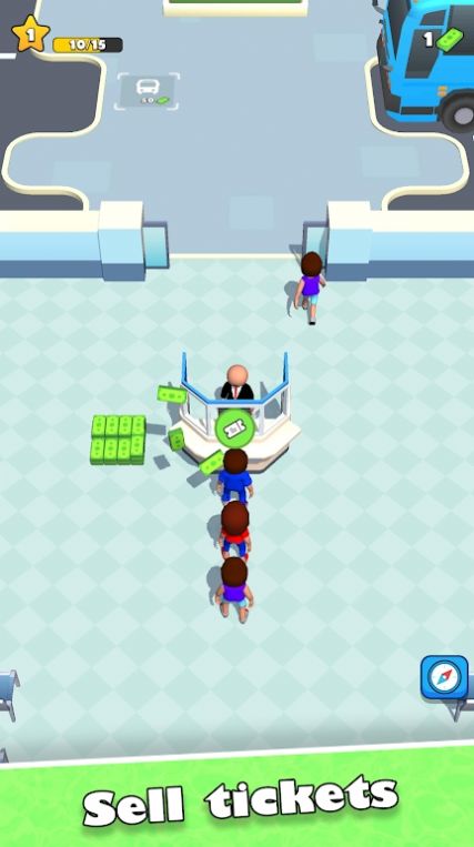 Bus Terminal Manager Game Mobile Version