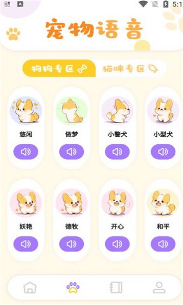 Cat chat translator app