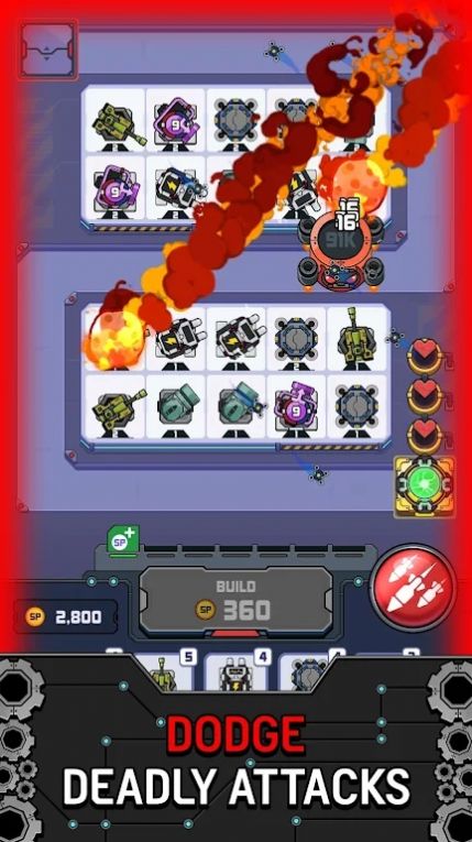 Royal Tank Merge Defense Mobile Version