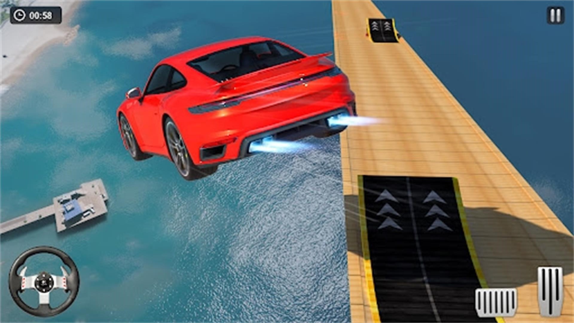 Burning Tire Racing Game Mobile Version