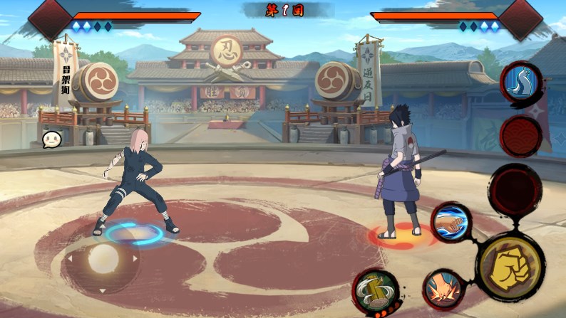 Ninja War Haruno Sakura mobile version