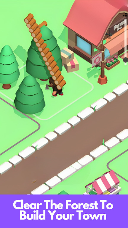 Versión móvil del juego Idle Fantasy Town Tycoon