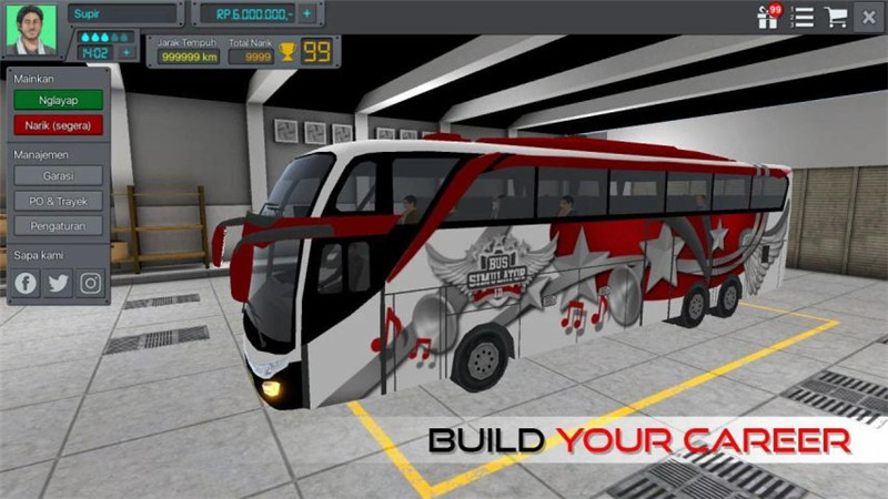 Indonesian Bus Simulator Truck Mod MOD Mobile Version